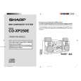 SHARP CDXP250E Owners Manual