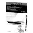 SHARP ST26H Owners Manual