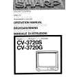 SHARP CV3720G Owners Manual