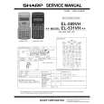 SHARP EL-509VH Service Manual