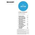 SHARP ARFX8 Owners Manual