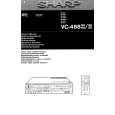SHARP VC-488 Owners Manual