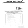 SHARP SFD24 Service Manual