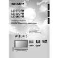 SHARP LC26D7U Owners Manual