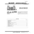 SHARP CD-C1831V Service Manual