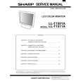 SHARP LL-T1501A Service Manual