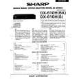 SHARP DX610H Service Manual