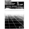SHARP CE140P Owners Manual