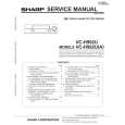 SHARP VC-H992U(A) Service Manual