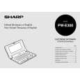 SHARP PWE300 Owners Manual