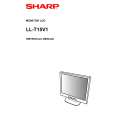 SHARP LLT15V1 Owners Manual