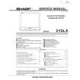 SHARP 21SLX Service Manual
