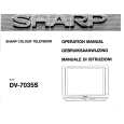 SHARP DV7035S Owners Manual