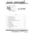 SHARP SFS52 Service Manual