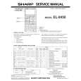 SHARP EL-9450 Service Manual