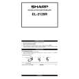 SHARP EL2128R Owners Manual