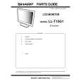 SHARP LL-T15G1 Parts Catalog