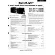 SHARP CDX17E(BK) Service Manual