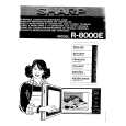 SHARP R8000E Owners Manual