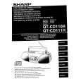 SHARP QTCD110H Owners Manual