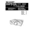 SHARP XG-3800E Owners Manual