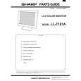 SHARP LL-T181A Parts Catalog