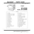 SHARP SF-2540N Parts Catalog