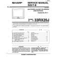 SHARP 33RX20J Service Manual