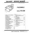 SHARP FO-430 Service Manual