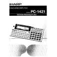 SHARP PC1421 Owners Manual