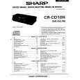 SHARP CRCD10HM Service Manual