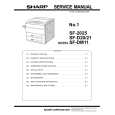 SHARP SF2025 Service Manual