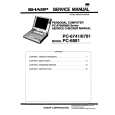 SHARP PC-6781 Service Manual