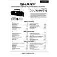 SHARP CD-JX20H Service Manual