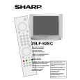 SHARP 29LF92EC Owners Manual