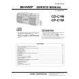 SHARP CDC1W Service Manual