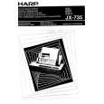 SHARP JX735 Owners Manual