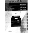 SHARP SA303H Owners Manual