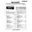 SHARP WQ272H Service Manual