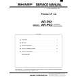 SHARP AR-PX1 Service Manual