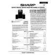 SHARP SYSTEMW800H Service Manual