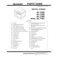 SHARP AL-1452 Parts Catalog