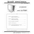 SHARP LL-T15V1 Service Manual