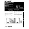 SHARP CDC631H Owners Manual