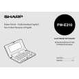 SHARP PWE310 Owners Manual