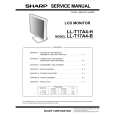 SHARP LL-T17A4-B Service Manual