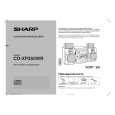 SHARP CDXP250WR Owners Manual