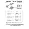 SHARP SF-2114 Circuit Diagrams