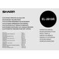SHARP EL2910R Owners Manual