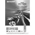 SHARP DV760H Owners Manual